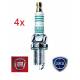 Bougieset (4x) FIAT LANCIA Iridium Power Bougie