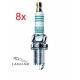 Bougieset (8x) Jaguar V8| DENSO Iridium Bougies