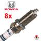 Bougie Set (8x) Honda Civic Insight 1.3 Hybrid TwinSpark | Torch Iridium