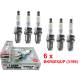 6 x NGK BKR6EQUP (3199) Laser Platinum Bougieset - BMW Porsche