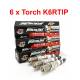 Torch K6RTIP Iridium Platinum Bougie