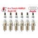 Bougieset 6x Torch K6RIU Iridium U-Groove AUDI A4 A6 A8 V6 5V